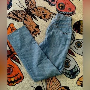 Vintage Rockies Stripped Trousers! Size 26” Waist